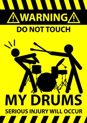 Funny Signs Drums