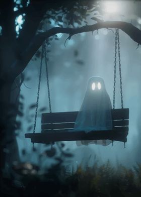 Ghost on a Swing