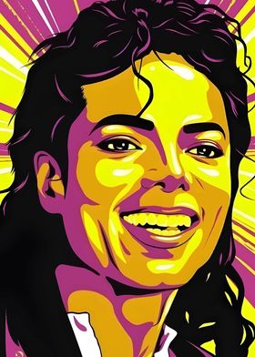 Michael Jackson Pop Art 