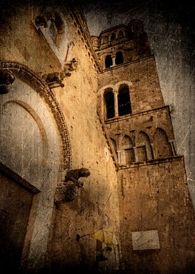 Ancient Stone Tower Caserta Vecchia