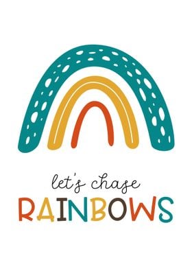 Rainbow Wall Art Nursery