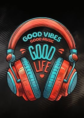 Good Vibes Good Music Good Life