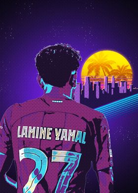 Lamina Yamal Retro Art