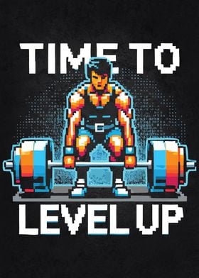 Time to Level Up Gym Gamer Workout