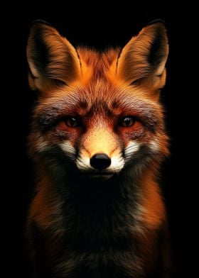 Red Fox Portrait