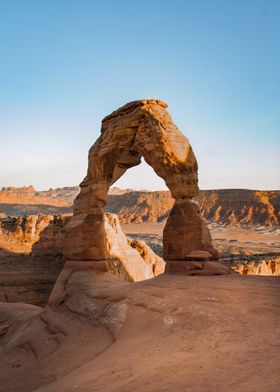 Delicate Arch Sunset