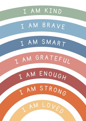 Rainbow Affirmations