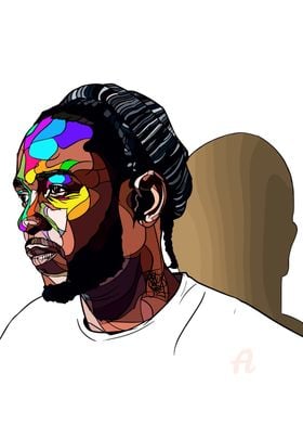 Kendrick Lamar Digital Art