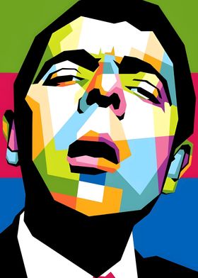 Mr. Bean Pop Art Portrait