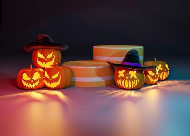 Halloween Jack-o'-Lanterns