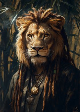 Lion Rasta Jamaica