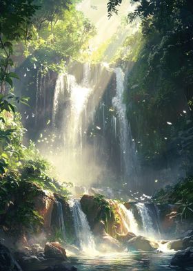 Jungle Waterfall