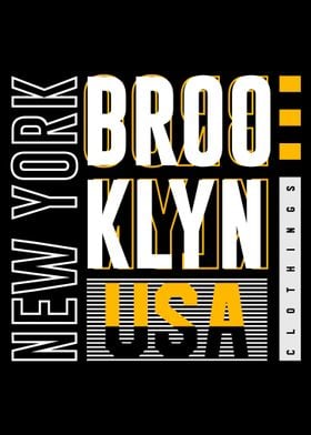 Brooklyn New York Graphic