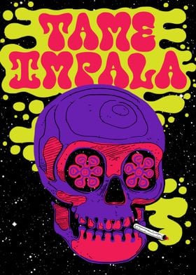 Tame Impala Skull 