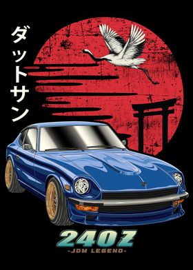 Datsun 240Z JDM Legend