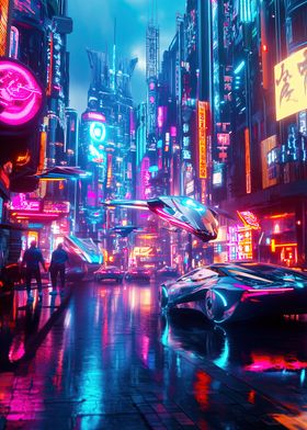 Cyberpunk Cityscape