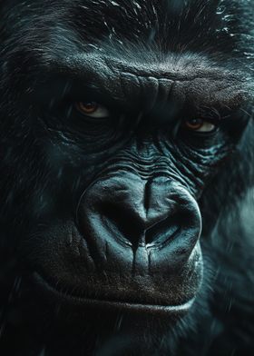 Gorilla Close-Up