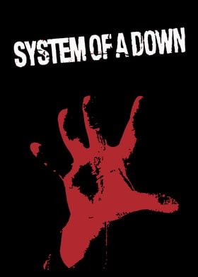 System of a Down Hand Print