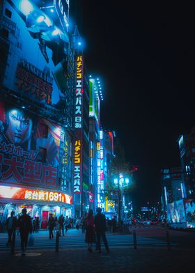 Neon Tokyo Street