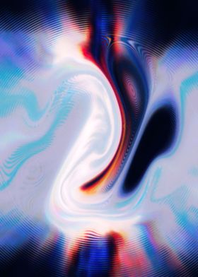 Abstract Swirling Colors I