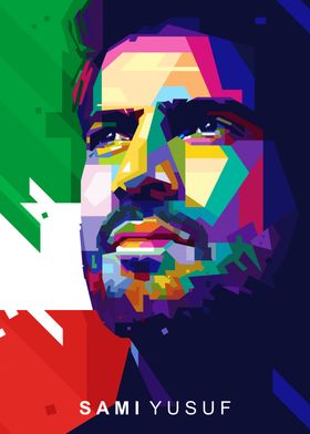 Sami Yusuf Pop Art Portrait