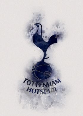 Tottenham Hotspur Logo Watercolor