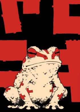 Red Cross Frog