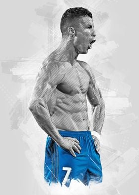 Cristiano Ronaldo Digital Art