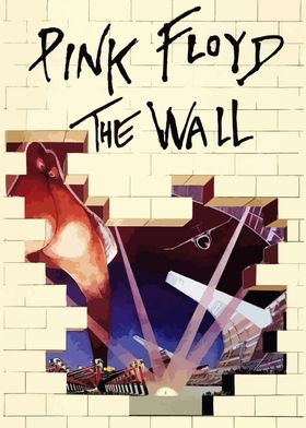 Pink Floyd The Wall Album Cover