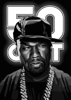 50 Cent Portrait