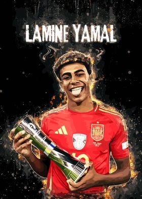 Lamine Yamal Euro Champion