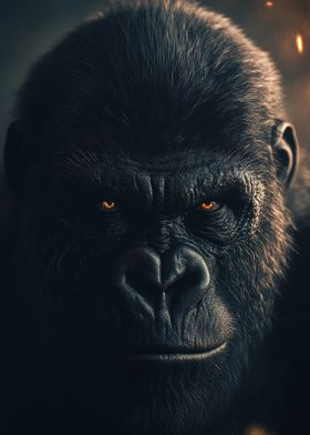 Gorilla Close-Up