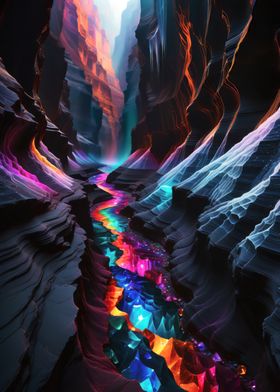 Fantasy Crystal Canyon