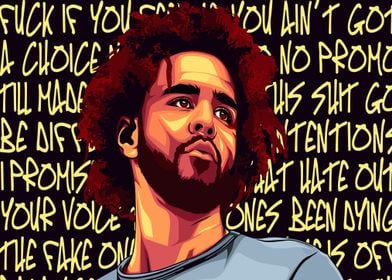 J. Cole Portrait