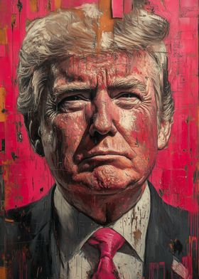 Trump Portrait Painting