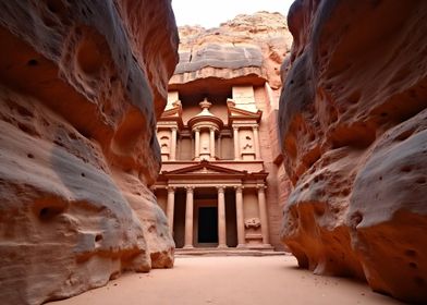 Petra Treasury Entrance