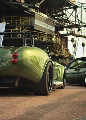 Green Cobra Back View