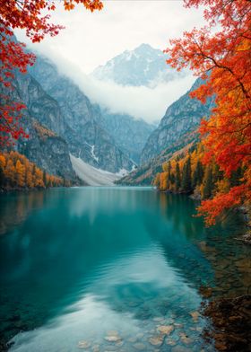 Mountain Lake Autumn