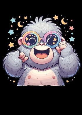 Gorilla With Sunglasses