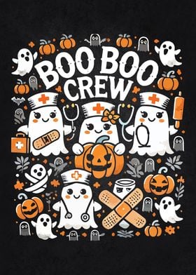 Boo Boo Crew Halloween Nurse