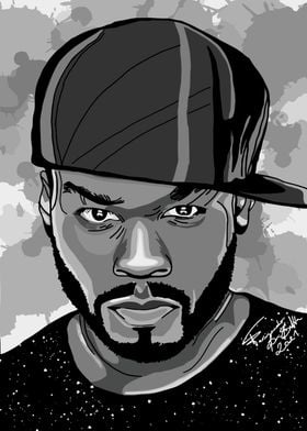 50 Cent Portrait