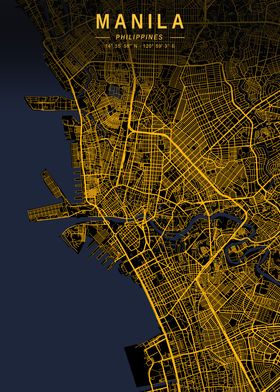 Manila Golden City Map