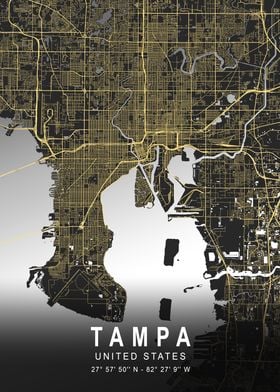 Tampa Silver City Map