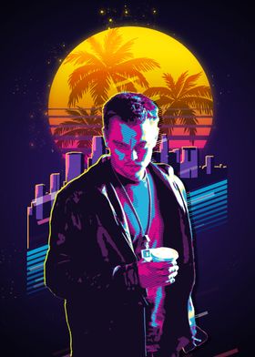 the departed Retro Art