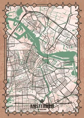 Amsterdam City Map