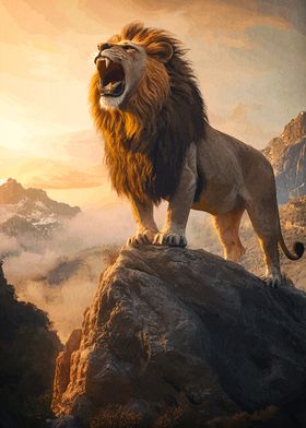 Lion King of the Mountain