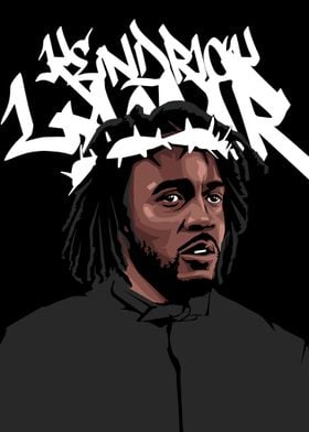 Kendrick Lamar Digital Art