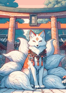 Nine-Tailed Fox Kitsune