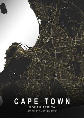 Cape Town Silver City Map