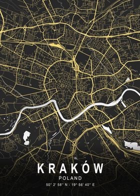 Krakow Silver City Map